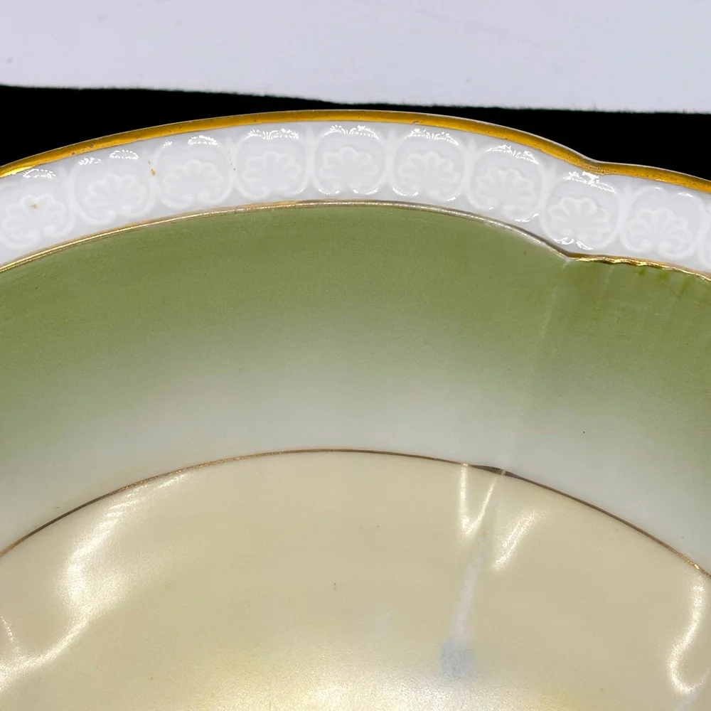 Antique R.C. Carmen Bavaria bowl c1900 based on Psyche at Nature's Mirror.